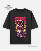 COPS Black Unisex Oversized Classic T-Shirt