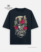 The Magic Navy Blue Unisex Oversized Classic T-Shirt