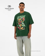 Go Scoot Bottle Green Unisex Oversized Classic T-Shirt