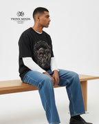 Cihuahua Black Unisex Oversized Classic T-Shirt