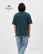 Wave I'm Coming Petrol Blue Unisex Oversized Classic T-Shirt