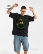 AQUAMEN Black Unisex Oversized Classic T-Shirt
