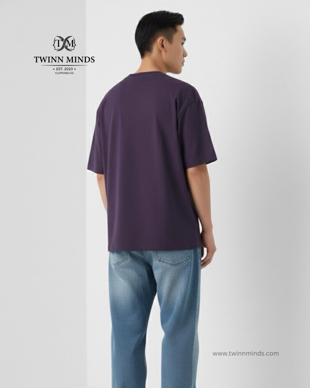 Nightmare Dream Purple Unisex Oversized Classic T-Shirt