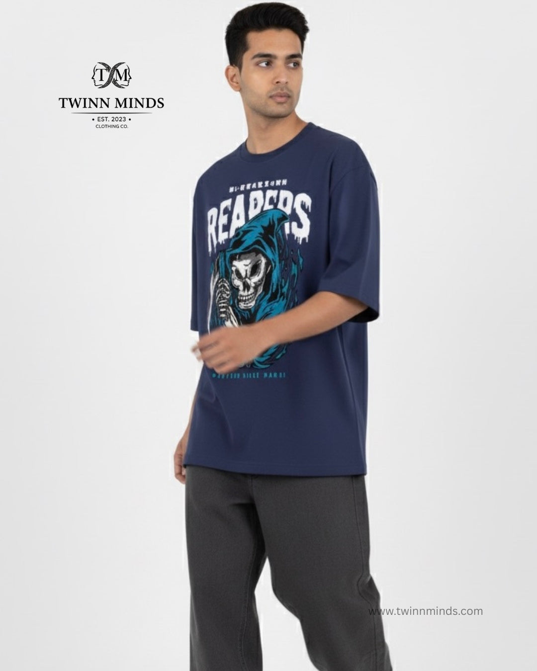 Rearers Royal Blue Unisex Oversized Classic T-Shirt