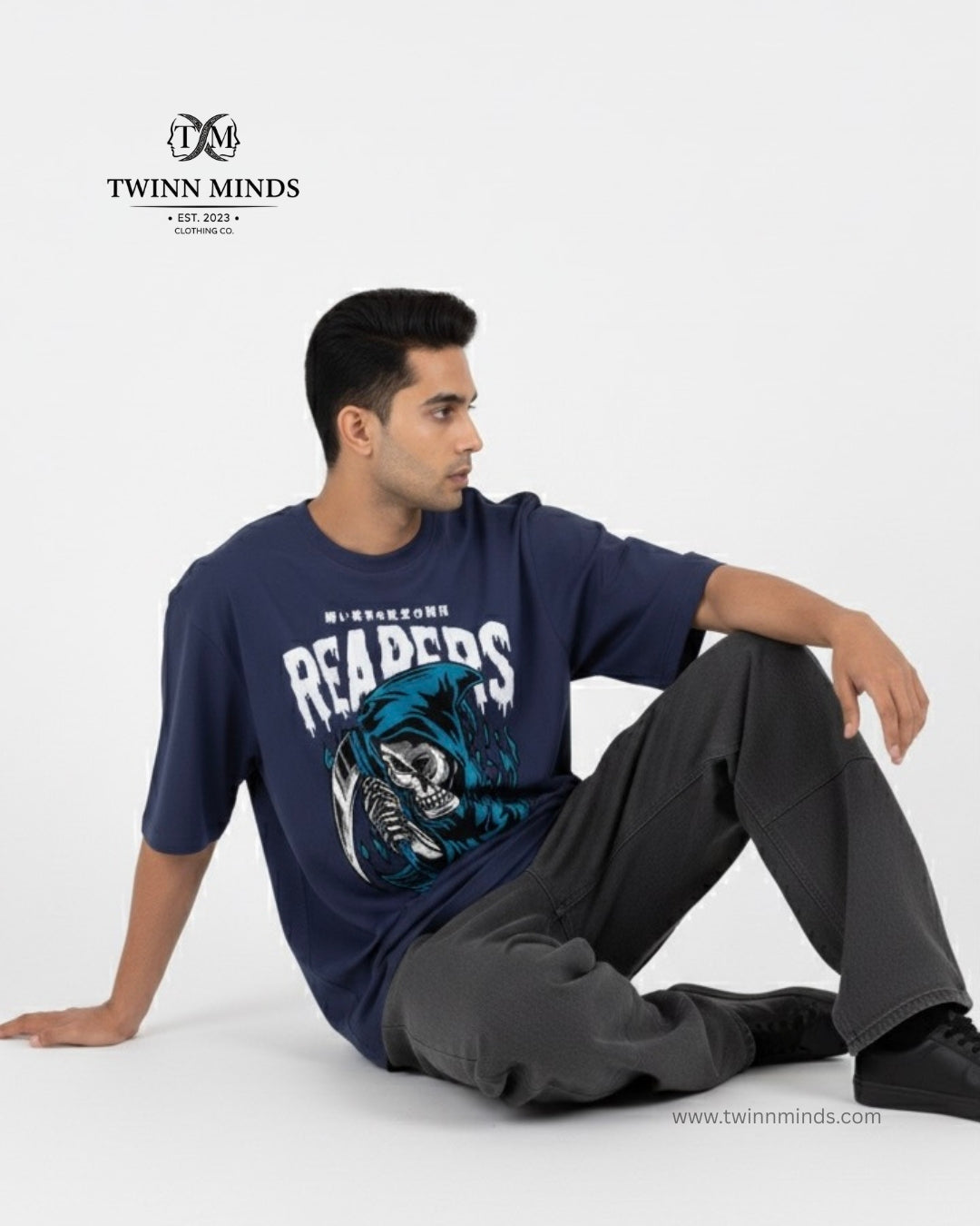 Rearers Royal Blue Unisex Oversized Classic T-Shirt