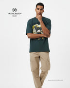 West Coast Riders Petrol Blue Unisex Oversized Classic T-Shirt